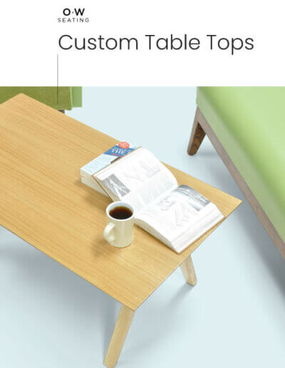 OW Seating Custom Table Tops