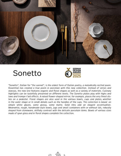 Rosenthal Sonetto
